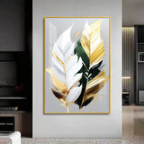 Whispers of Nature Glass Finish Vertical Wall Art