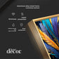 Feathered Radiance Glass Finish Vertical Wall Art