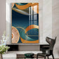 Vivid Impressions Glass Finish Vertical Wall Art