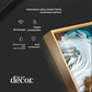 Oceanic Elegance Glass Finish Vertical Wall Art