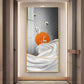 Ethereal Pathways Glass Finish Vertical Wall Art