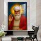 Guru's Reflection Glass Finish Vertical Wall Art