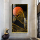 Equinox Elegance Glass Finish Vertical Wall Art