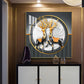 Deer in Unity Glass Finish Square Wall Art