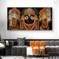 Jagannath Bhagwan Ji Glass Finish Horizontal Wall Art