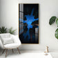 Never Stop Looking Up Motivational Glass Finish Vertical Wall Art