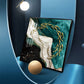 Urban Serenity Glass Finish Square Wall Art