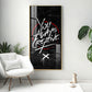You Always Creative Motivational Glass Finish Vertical Wall Art