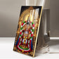 Om Namo Venkatesha Glass Finish Vertical Wall Art