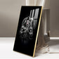 Lord Bajarang Bali Glass Finish Vertical Wall Art