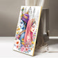 Shri Radhe Krishna Divine Glass Finish Vertical Wall Art