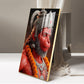 Jai Shri Bajarang Bali Glass Finish Vertical Wall Art