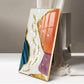 Ethereal Aquatics Glass Finish Vertical Wall Art