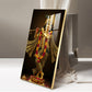 Shri Krishna Ji Glass Finish Vertical Wall Art
