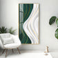 Ethereal Expressions Glass Finish Vertical Wall Art
