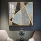 Modern Muse Glass Finish Square Wall Art