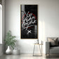 You Always Creative Motivational Glass Finish Vertical Wall Art