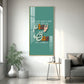 Pray To The One Motivational Glass Finish Vertical Wall Art