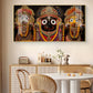Jagannath Bhagwan Ji Glass Finish Horizontal Wall Art