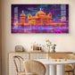 Sri Harmandir Sahib Glass Finish Horizontal Wall Art