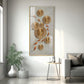 Modern Art Frame Glass Finish Vertical Wall Art