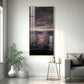 Because Every Picture Tells A Story Motivational Glass Finish Vertical Wall Art