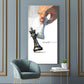 Focus On The Best Motivational Glass Finish Vertical Wall Art