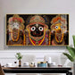 Jagannath Bhagwan Ji Glass Finish Horizontal Wall Art