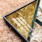 Luxe Serenity Glass Finish Square Wall Art