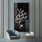 You Always Creative Motivational Glass Finish Vertical Wall Art