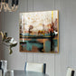 Modern Wildlife Glass Finish Square Wall Art