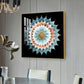 Botanical Bliss Glass Finish Square Wall Art