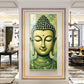 Budha Surreal portrayal Glass Finish Vertical Wall Art