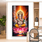 Lord Ganpati Ji Glass Finish Vertical Wall Art