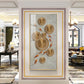 Modern Art Frame Glass Finish Vertical Wall Art