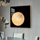Moonlit Whimsy Glass Finish Square Wall Art