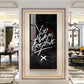 You Always Creative Motivational Glass Finish Vertical Wall Art