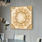 Ornate Masterpiece Glass Finish Square Wall Art