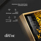 King Motivational Glass Finish Vertical Wall Art