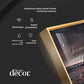 Because Every Picture Tells A Story Motivational Glass Finish Vertical Wall Art