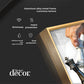 Focus On The Best Motivational Glass Finish Vertical Wall Art