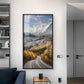 Path to Tranquility Glass Finish Vertical Wall Art