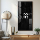 Don't Quit Motivational Glass Finish Vertical Wall Art
