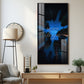 Never Stop Looking Up Motivational Glass Finish Vertical Wall Art