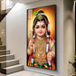 Little Lord Murugan Glass Finish Vertical Wall Art