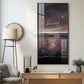 Because Every Picture Tells A Story Motivational Glass Finish Vertical Wall Art