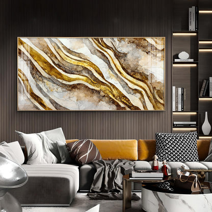 Relanta Glass Finish Horizontal Wall Art