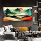 Dunes And Sunlit Glass Finish Horizontal Wall Art