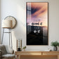 If You Can Dream It You Can Do It Motivational Glass Finish Vertical Wall Art