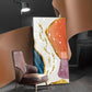 Ethereal Aquatics Glass Finish Vertical Wall Art